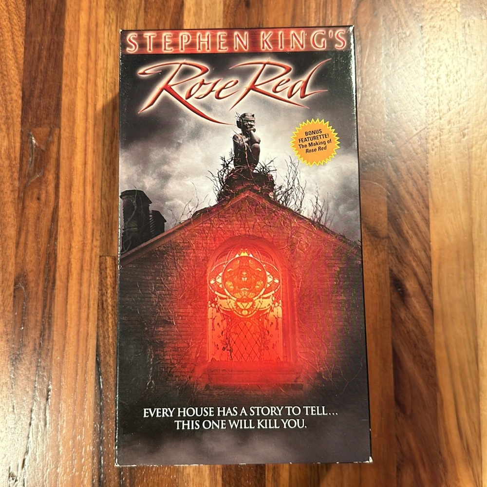 Stephen King's Rose Red VHS Tape (2002)